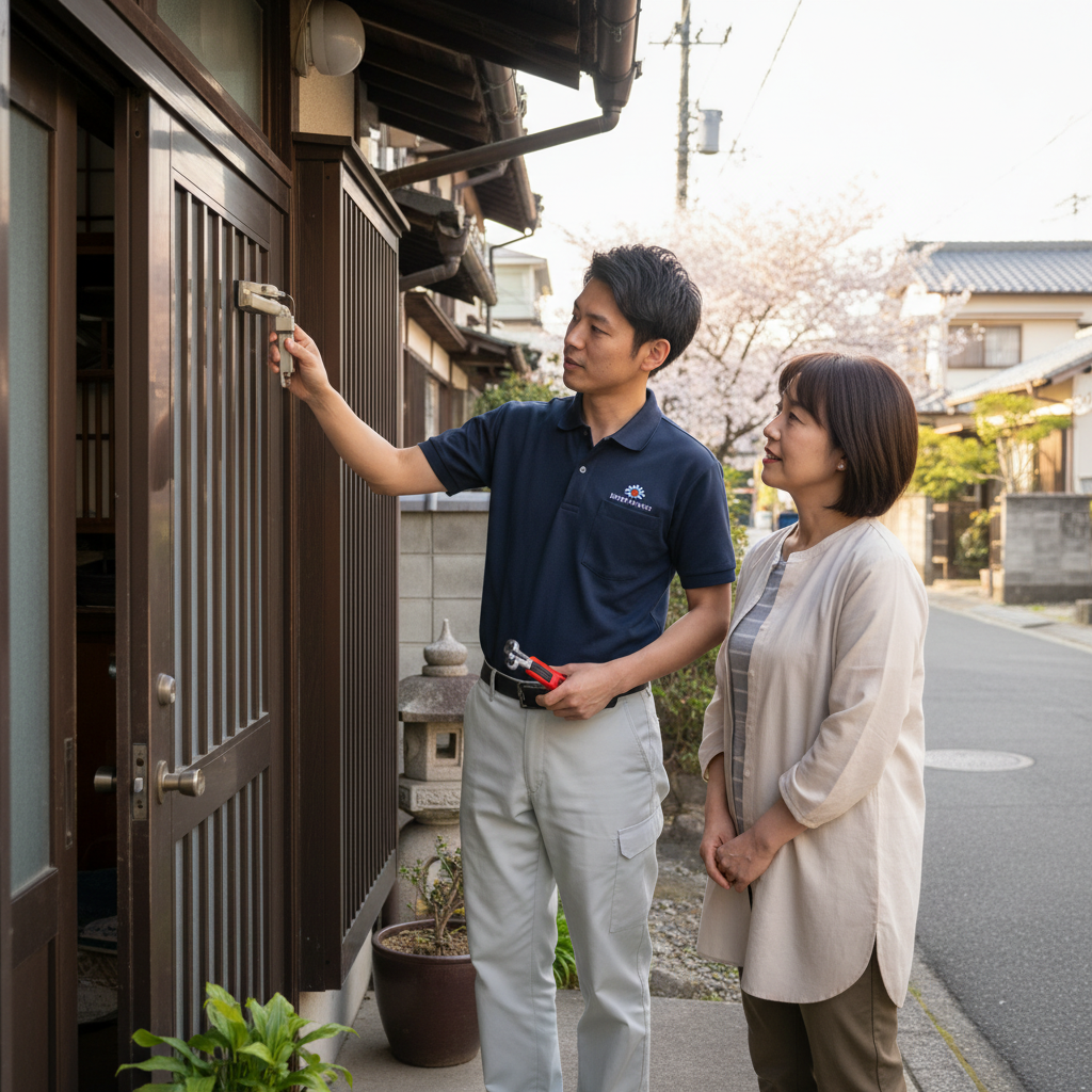 足立区花畑のドアクローザー交換：料金相場、事例、依頼の流れ