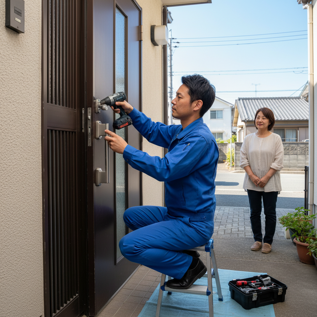 足立区東和のドアクローザー交換：料金相場、事例、依頼の流れ