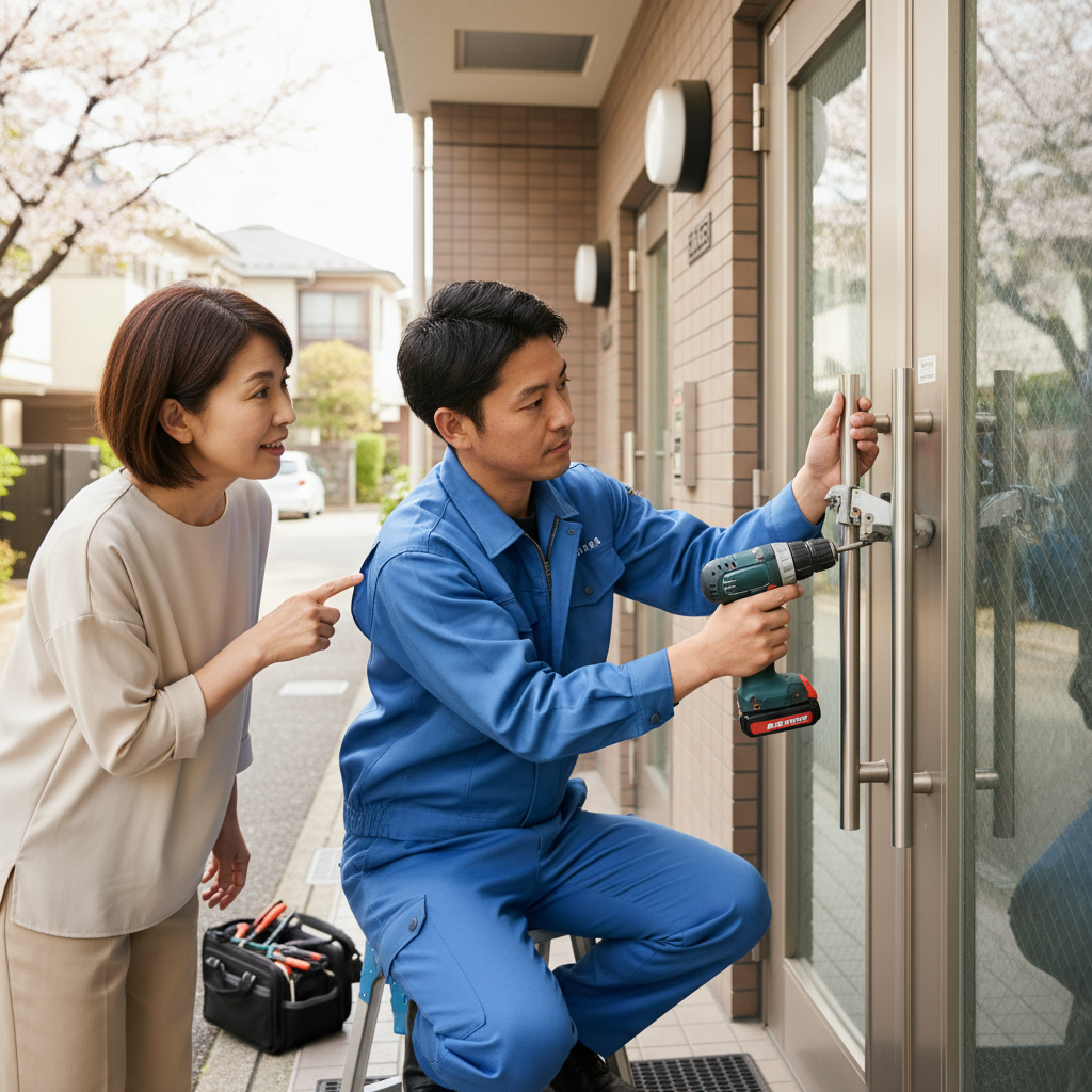 足立区六町でのドアクローザー交換：料金相場、事例、依頼の流れ