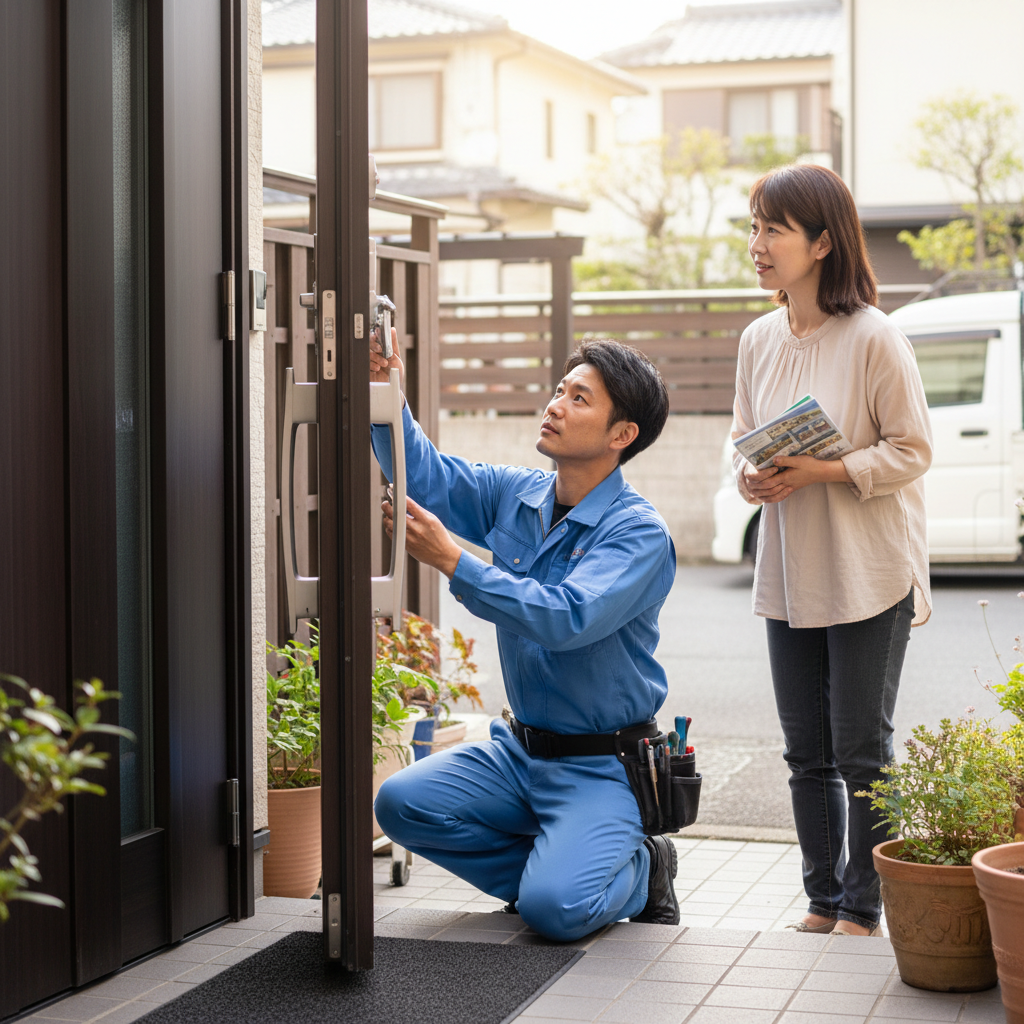 荒川区西尾久でのドアクローザー交換の料金・事例・依頼の流れ
