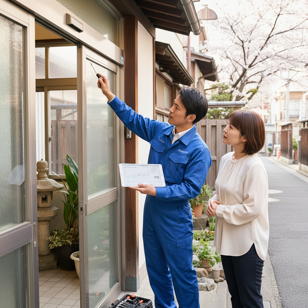 台東区池之端 ドアクローザー交換の料金相場と依頼の流れ