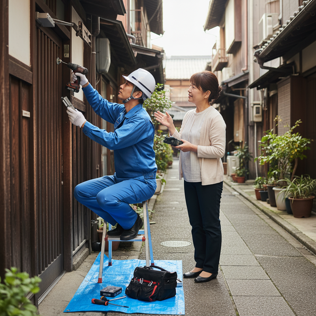 台東区花川戸 ドアクローザー交換の料金・事例・依頼の流れ