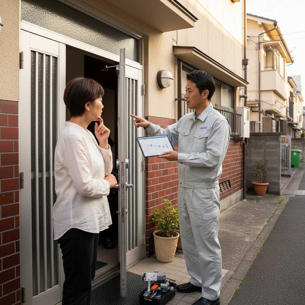 台東区東浅草 ドアクローザー交換の料金相場と依頼の流れ