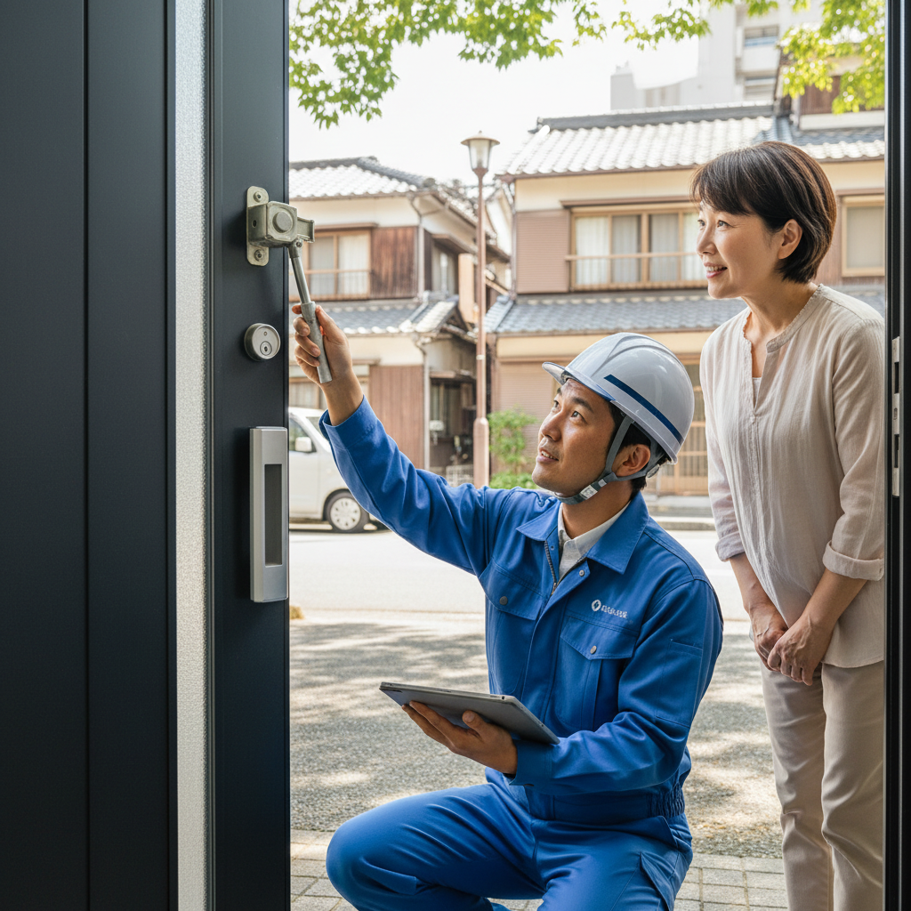 台東区三筋 ドアクローザー交換の料金・事例・依頼の流れ