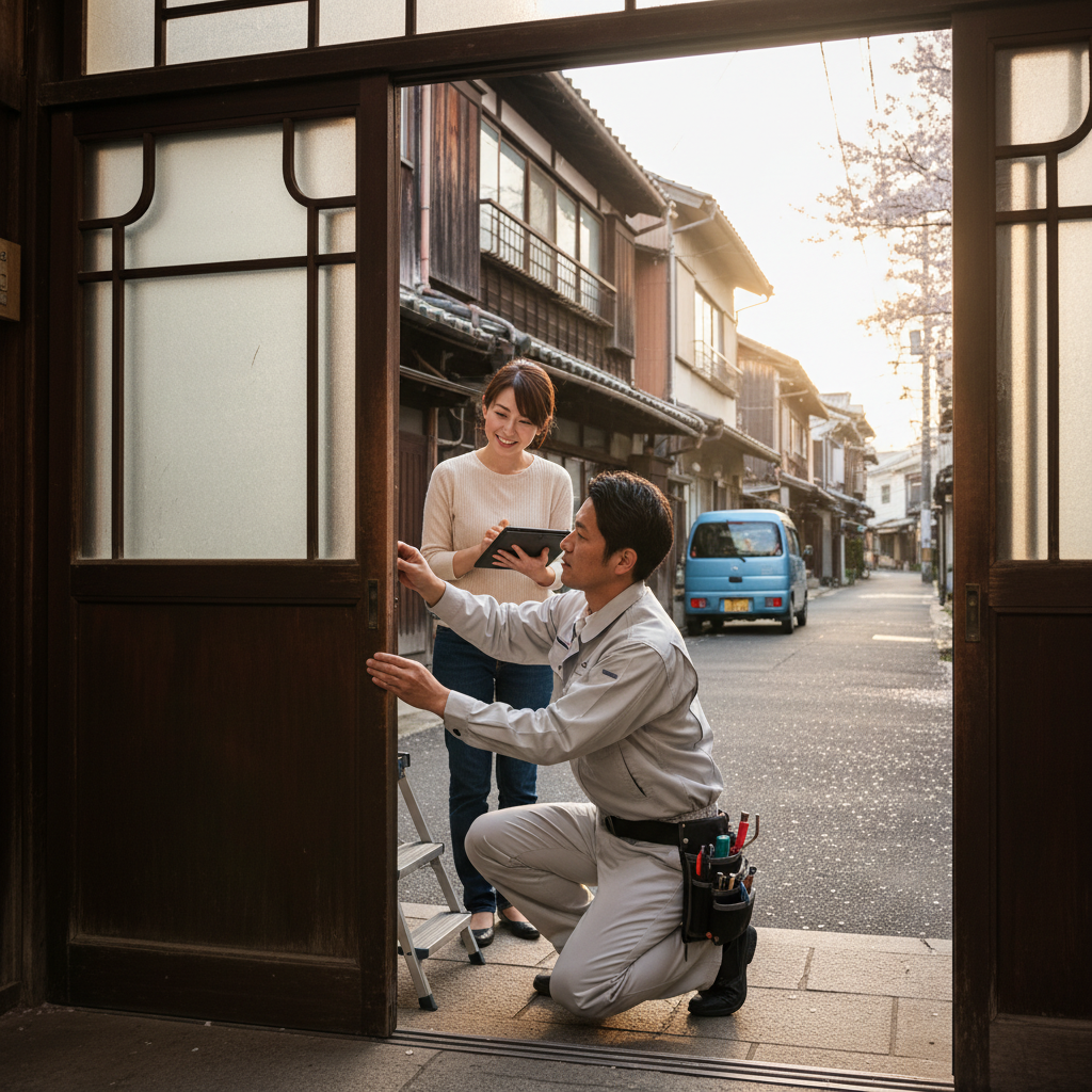 台東区浅草橋のドアクローザー交換:料金相場、事例、依頼の流れ