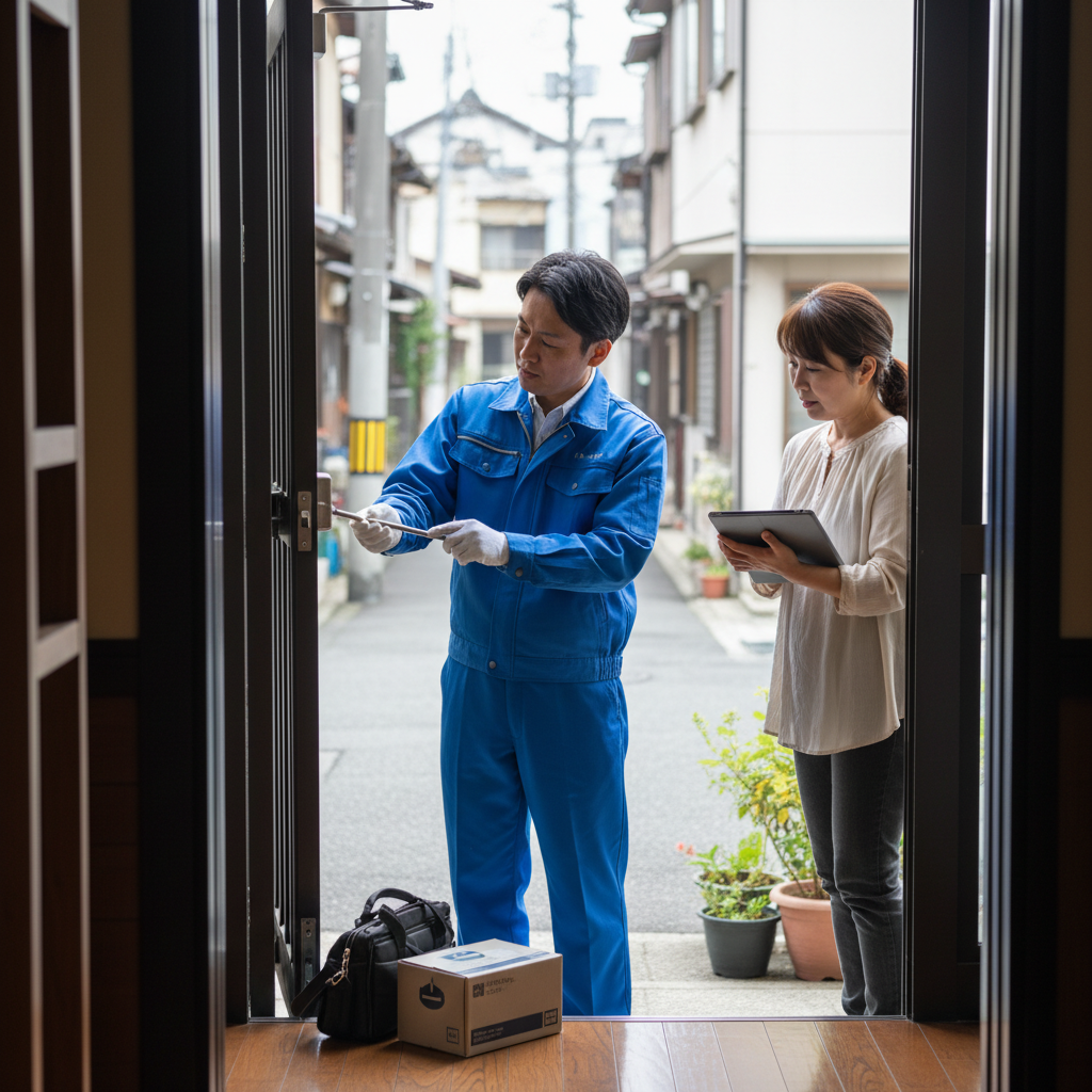料金・事例・依頼の流れ｜墨田区亀沢のドアクローザー交換