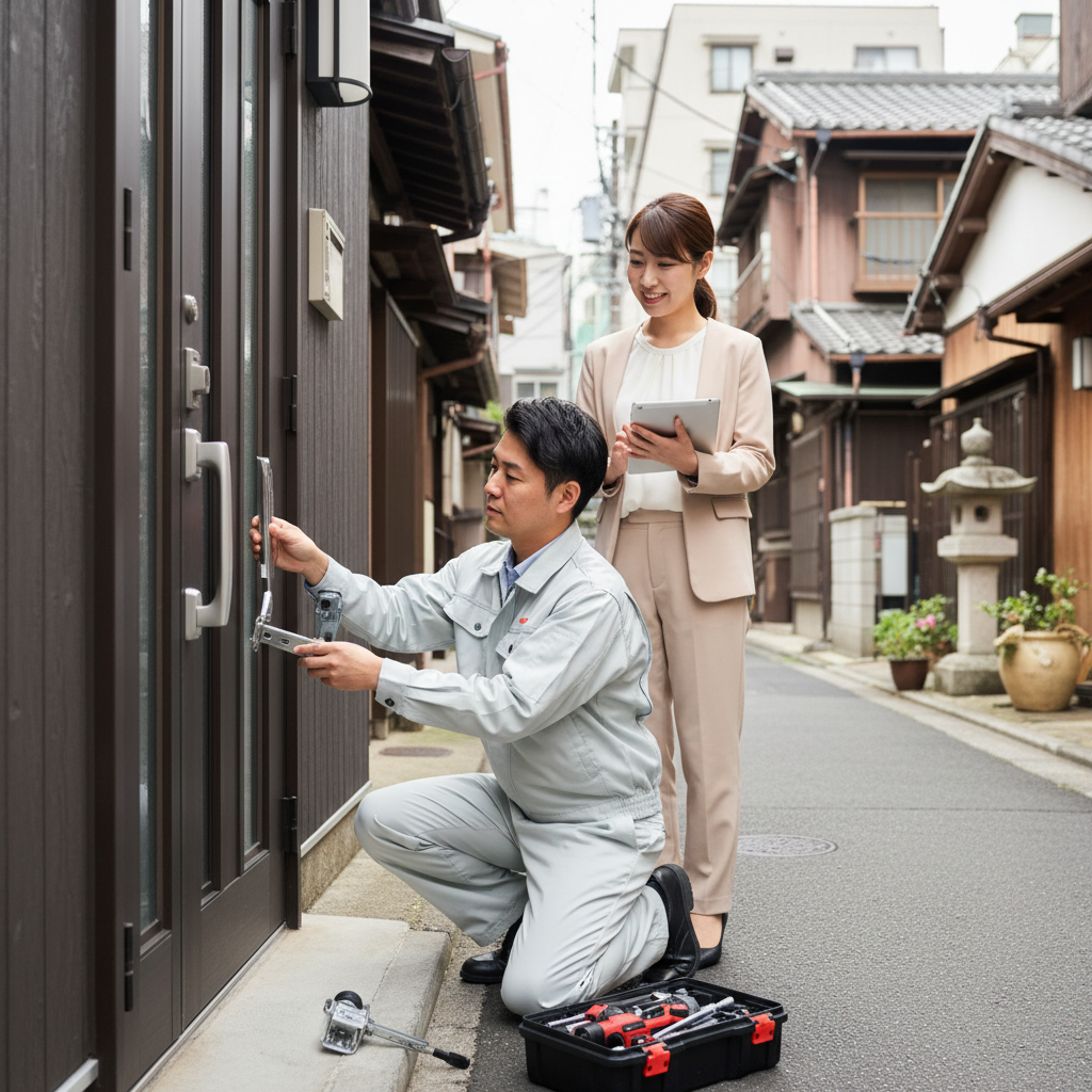 墨田区菊川のドアクローザー交換：料金相場、事例、依頼の流れ