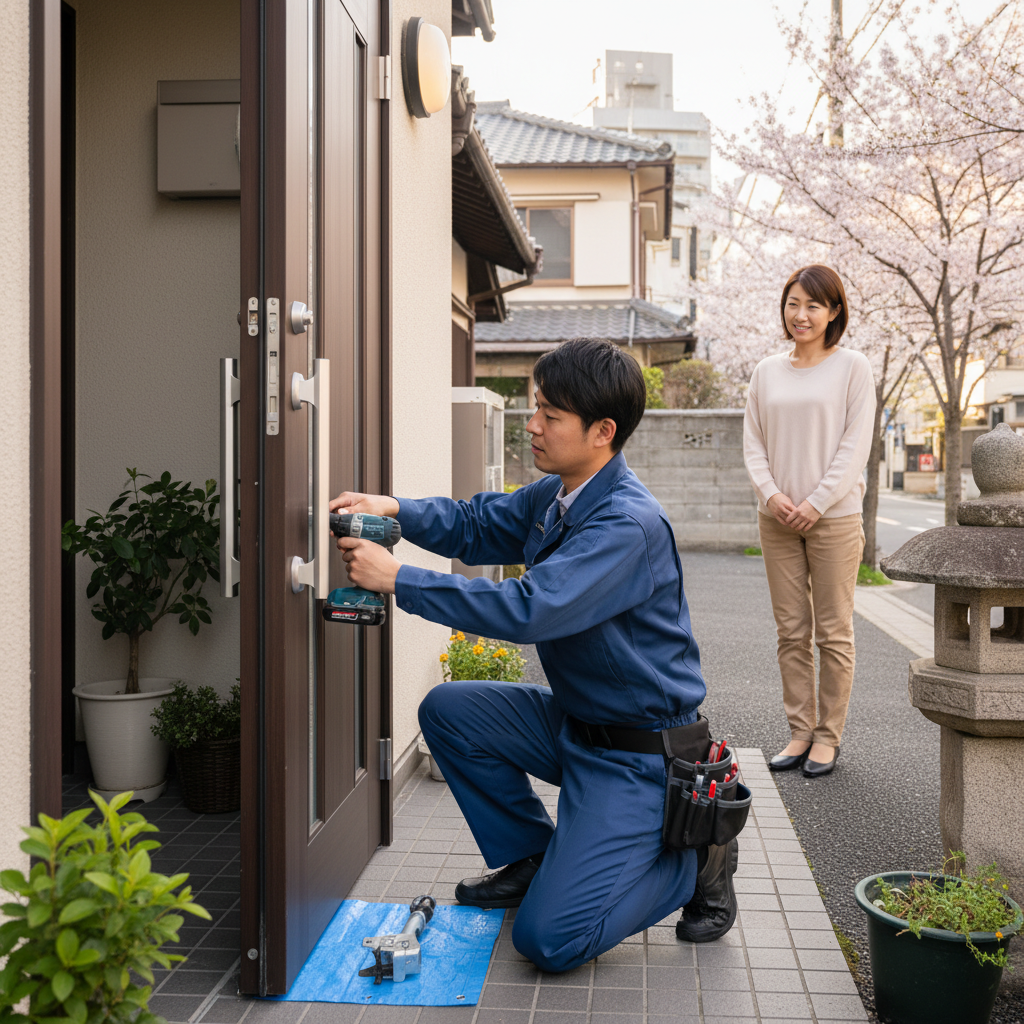 墨田区堤通でのドアクローザー交換：料金相場・事例・依頼の流れ