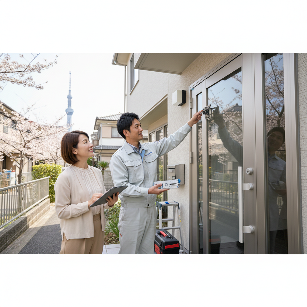 墨田区東向島 ドアクローザー交換の料金相場、事例、依頼の流れ