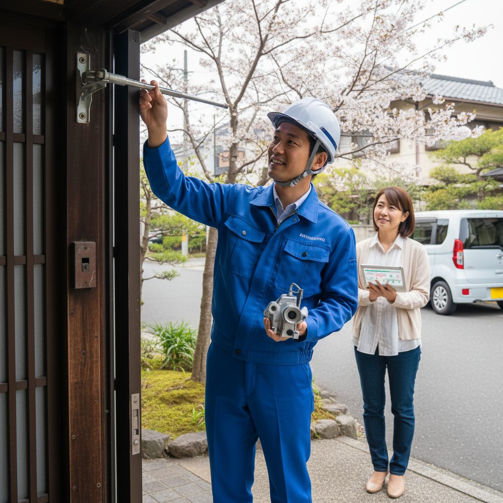 墨田区文花 ドアクローザー交換の料金・事例・依頼の流れ