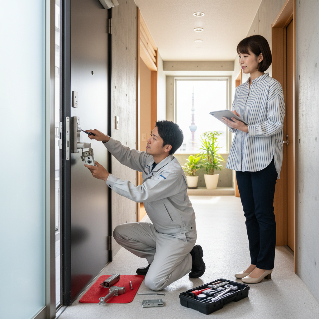 墨田区横川でのドアクローザー交換：料金相場と依頼の流れ