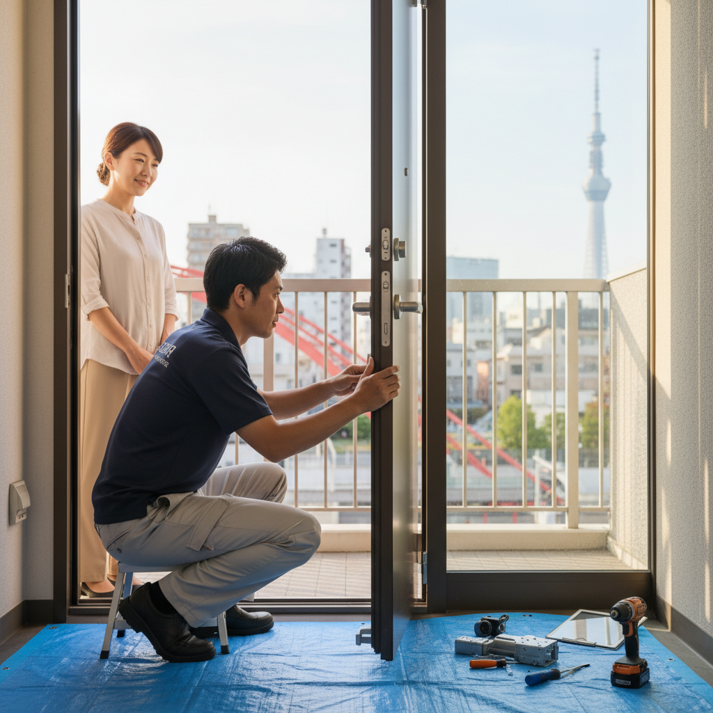 墨田区吾妻橋でのドアクローザー交換の料金・事例・依頼の流れ