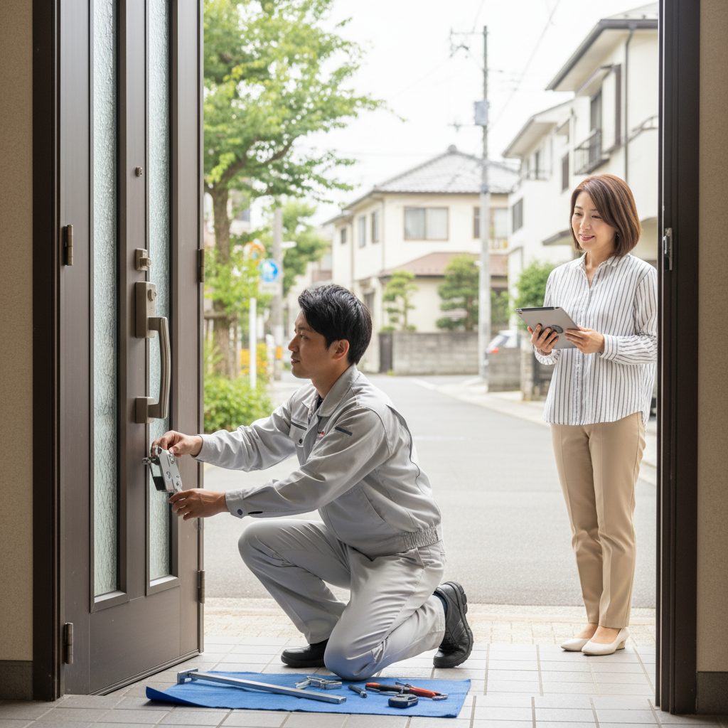 練馬区春日町 ドアクローザー交換：料金相場・事例・依頼の流れ