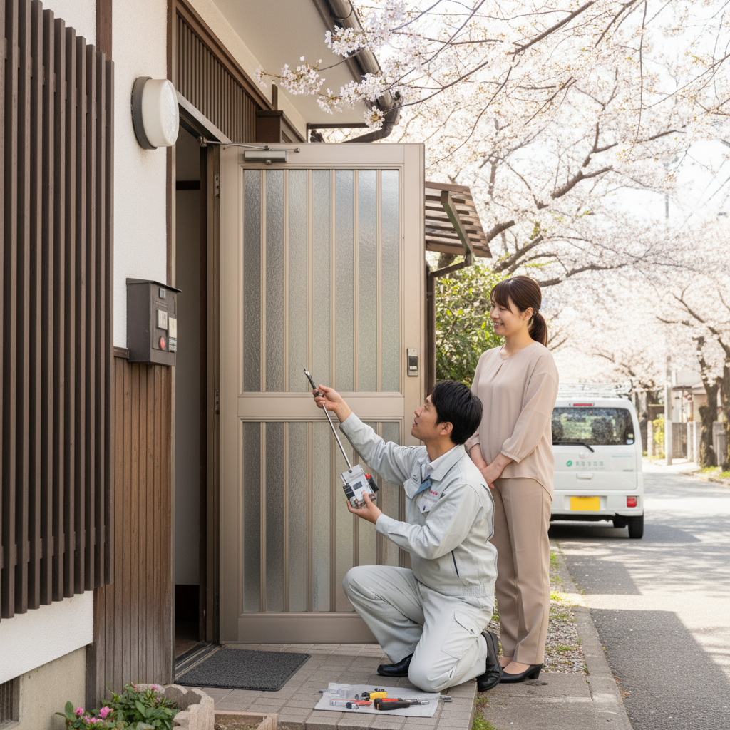 練馬区小竹町：ドアクローザー交換の料金相場と依頼の流れ