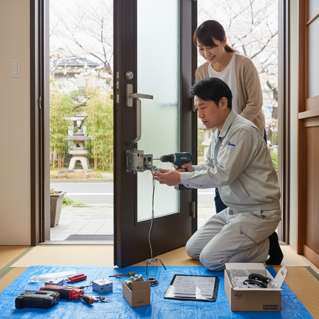 練馬区高松 ドアクローザー交換の料金相場、事例、依頼の流れ