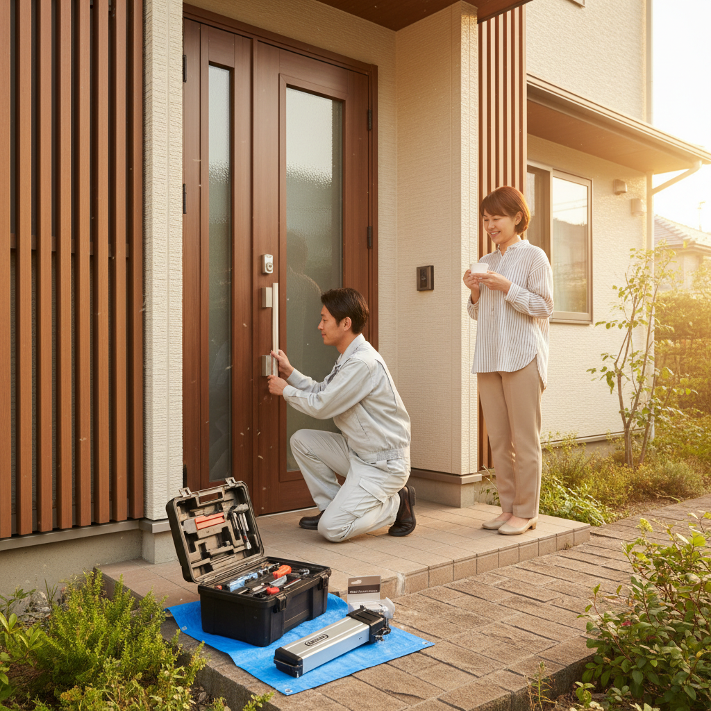 練馬区 豊玉中のドアクローザー交換：料金相場、事例、依頼の流れ