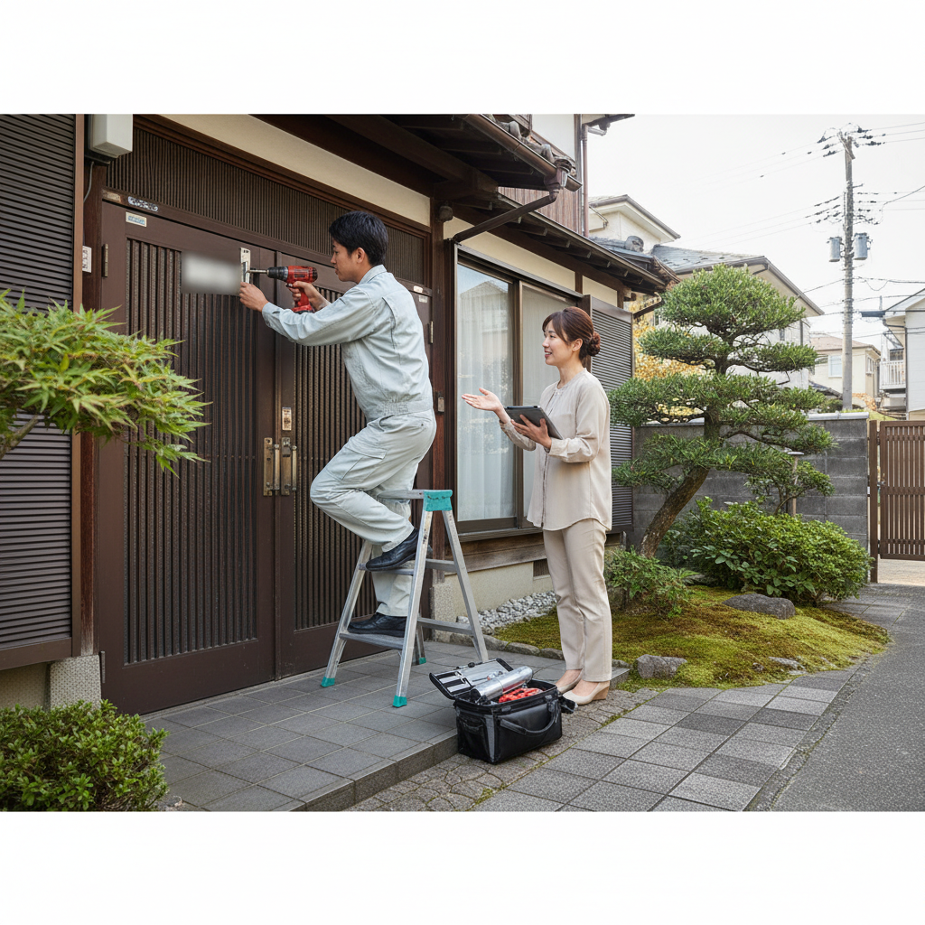 練馬区中村のドアクローザー交換：料金・事例・依頼の流れ
