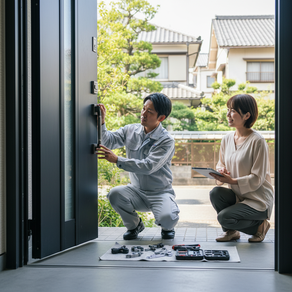 練馬区羽沢 ドアクローザー交換の料金相場と依頼の流れ