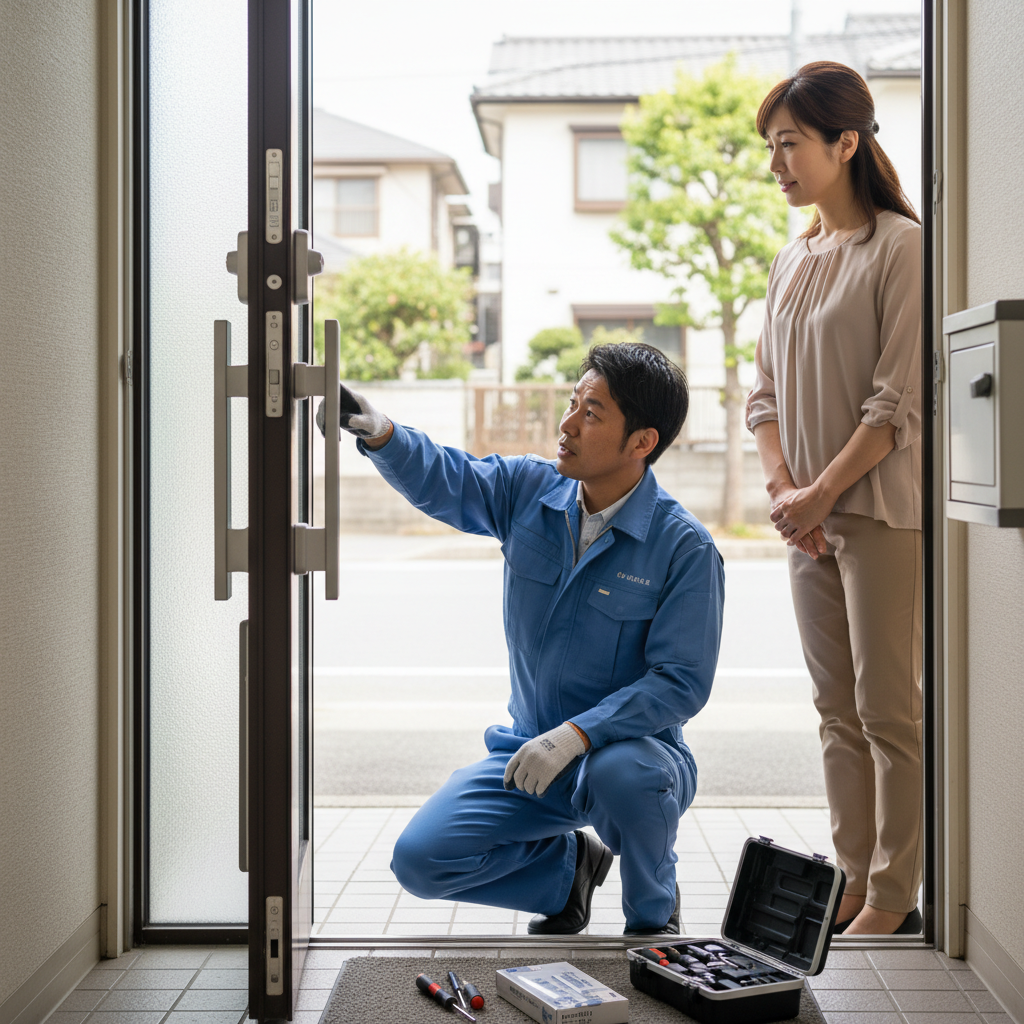 練馬区早宮 ドアクローザー交換の料金相場、事例、依頼の流れ