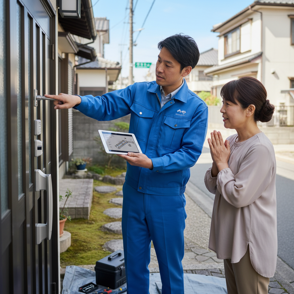 練馬区東大泉 ドアクローザー交換の料金相場・事例・依頼の流れ