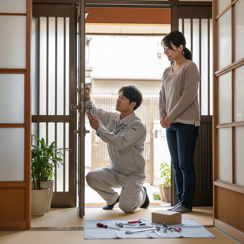 ドアクローザー交換の料金相場・事例・依頼の流れ|大田区鵜の木版