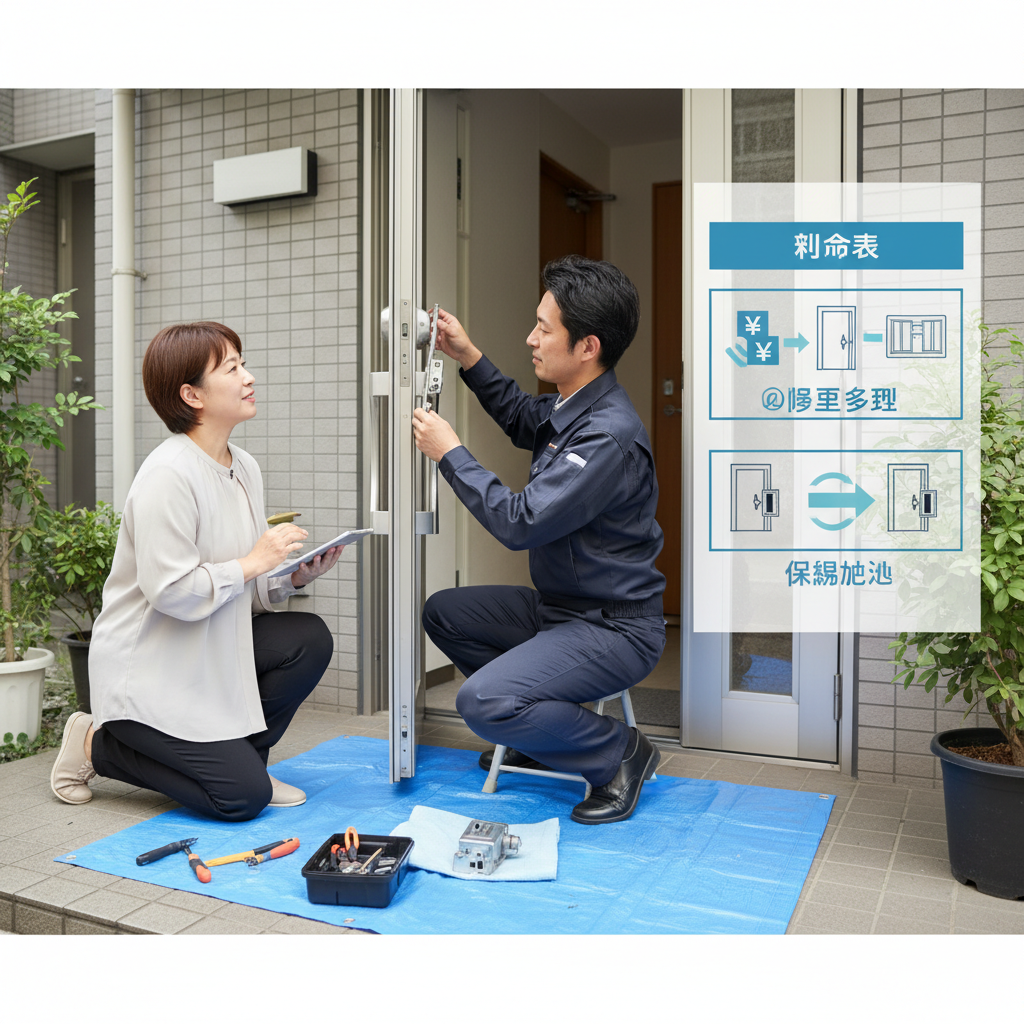 大田区大森東 ドアクローザー交換の料金・事例・依頼の流れ