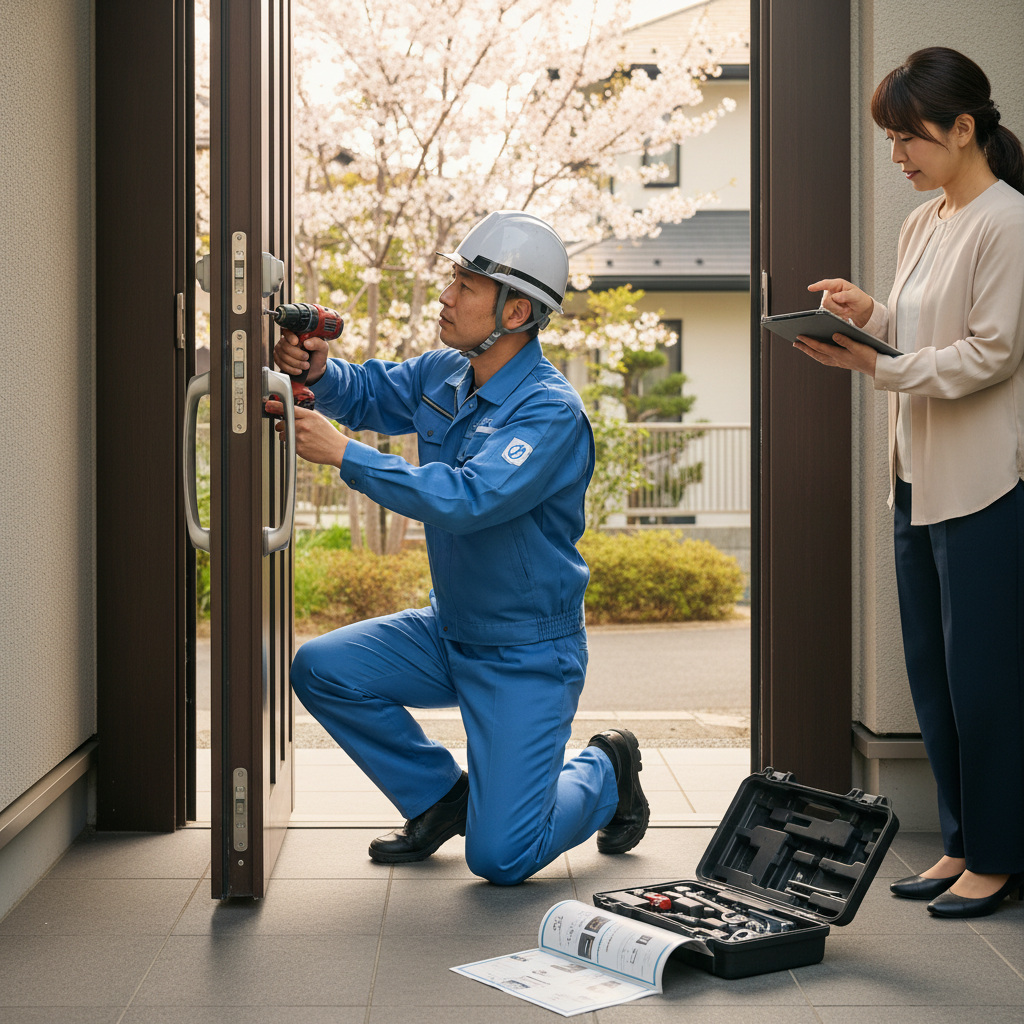 大田区昭和島 ドアクローザー交換の料金・事例・流れ