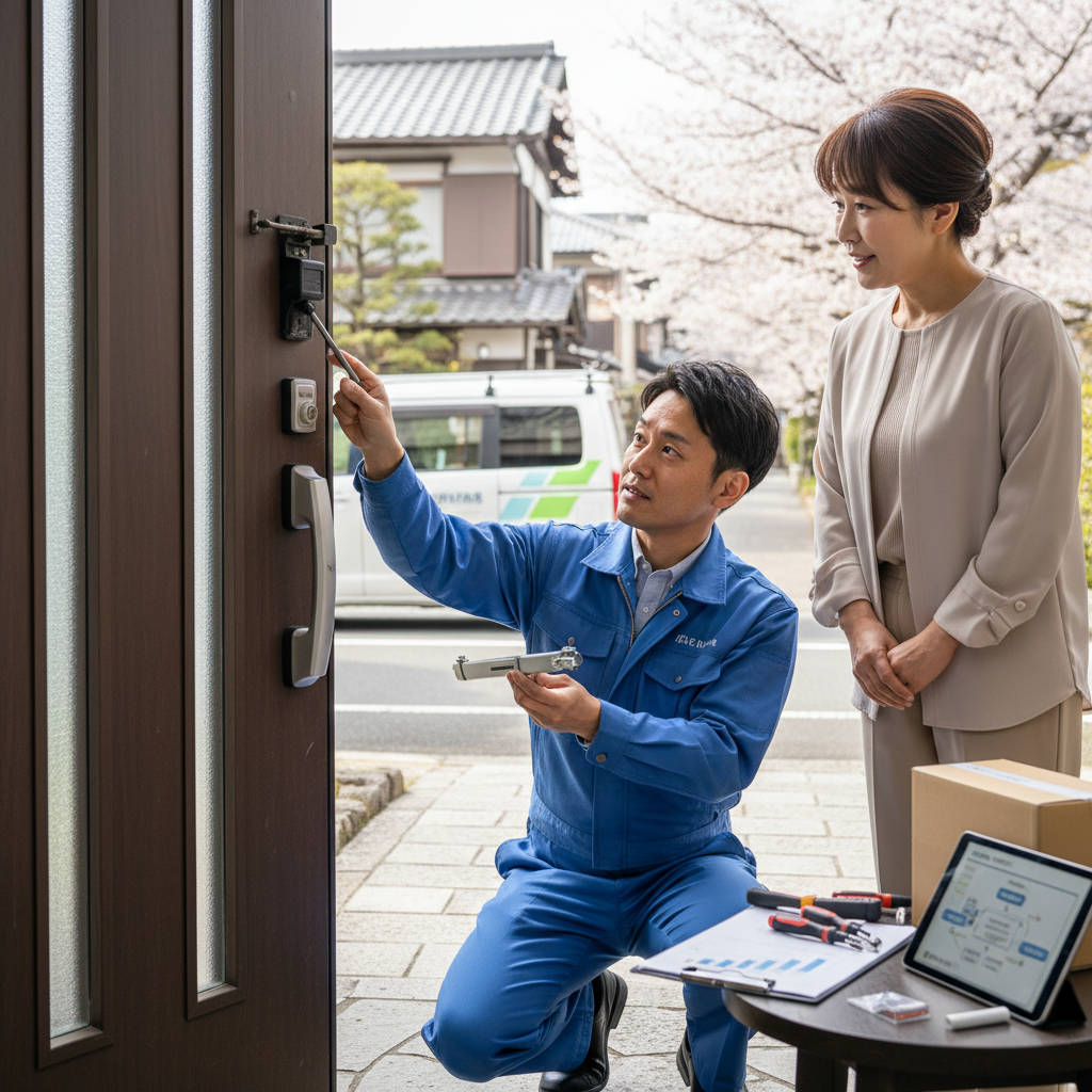 大田区新蒲田でのドアクローザー交換：料金相場、事例、依頼の流れ