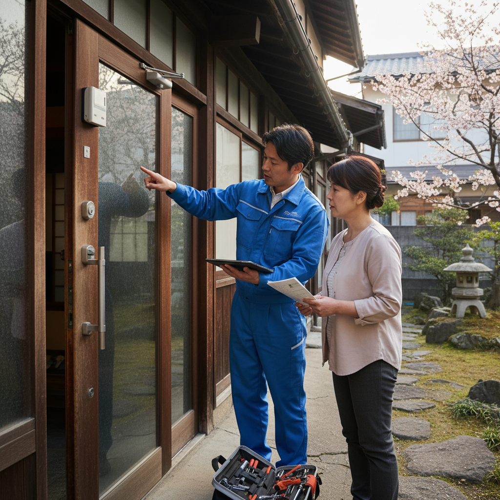 大田区仲池上 ドアクローザー交換の料金相場、事例、依頼の流れ