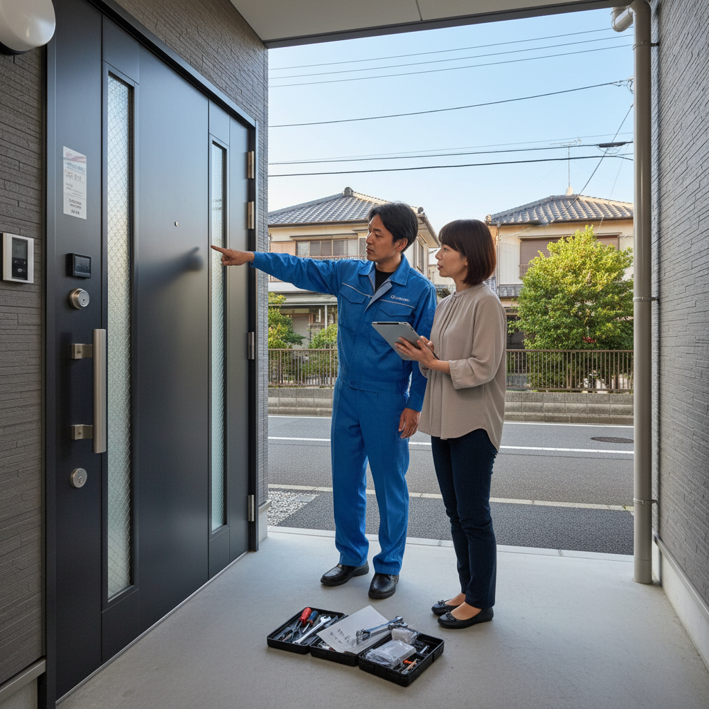 大田区西蒲田 ドアクローザー交換:料金相場と依頼の流れ