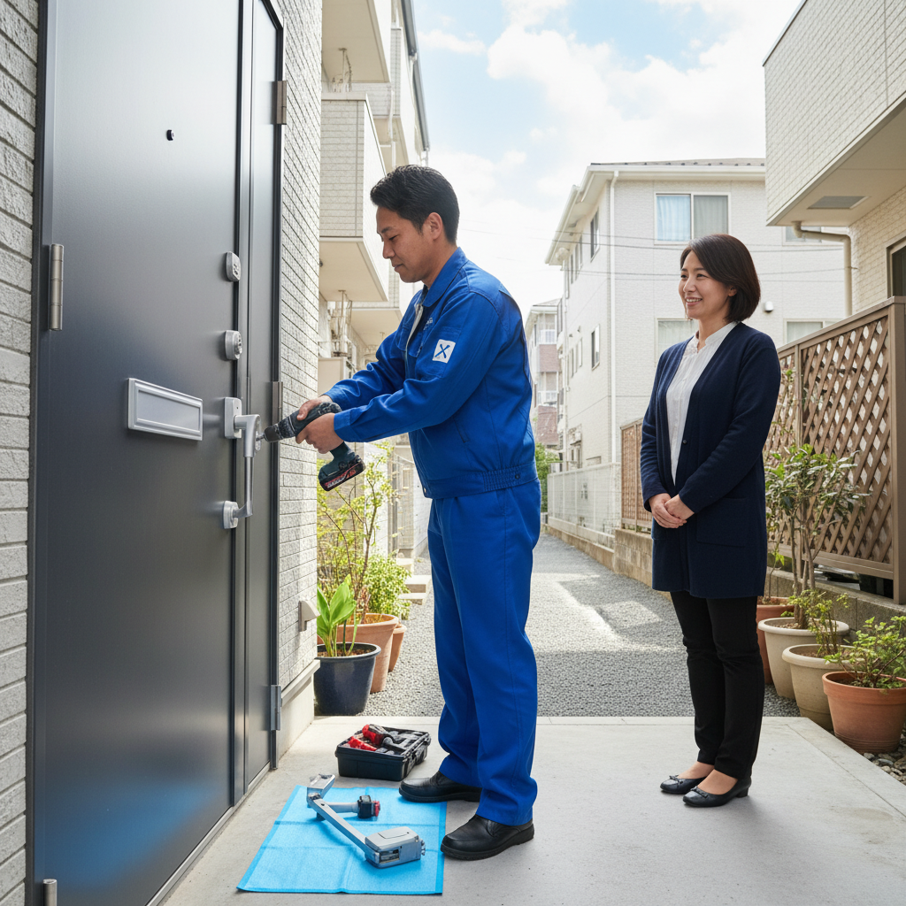 大田区東蒲田でのドアクローザー交換:料金相場、事例、依頼の流れ