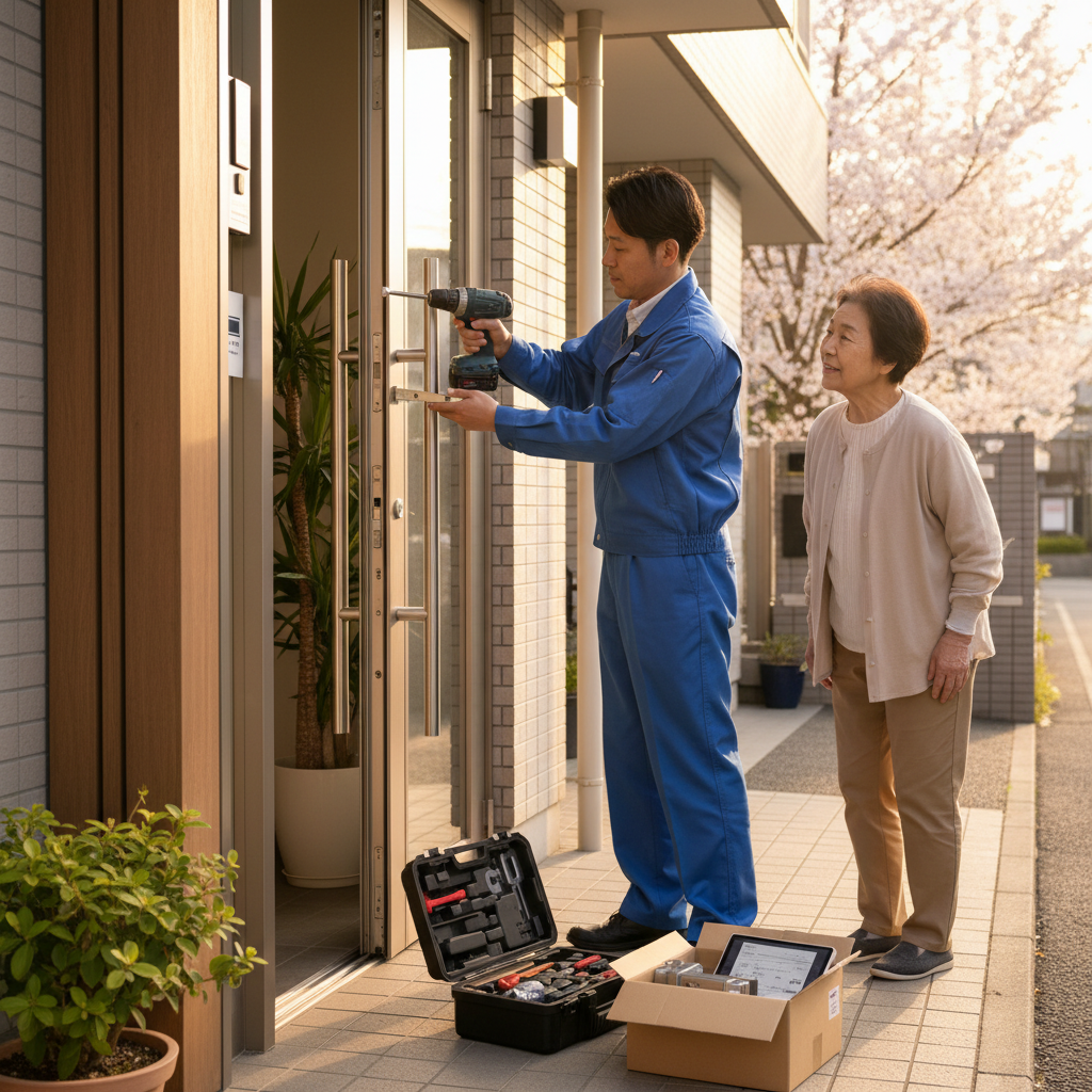 大田区東矢口 ドアクローザー交換の料金・事例・依頼の流れ