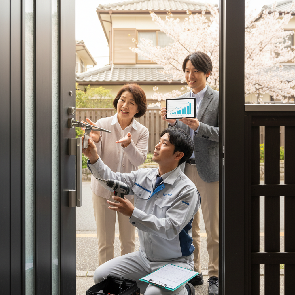 世田谷区池尻でのドアクローザー交換の料金相場、事例、依頼の流れ