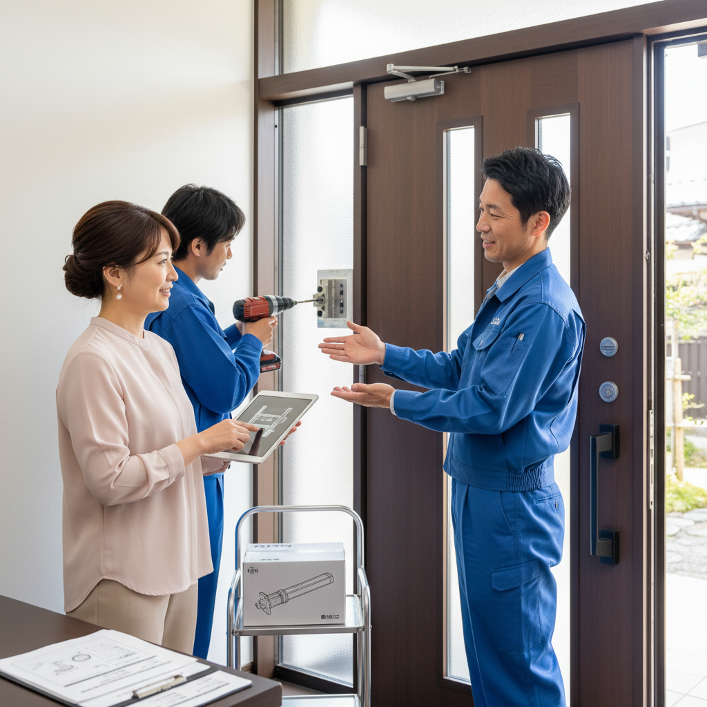 世田谷区 上馬 ドアクローザー交換の料金相場、事例、依頼の流れ