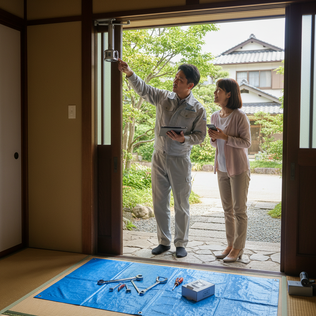 世田谷区北沢 ドアクローザー交換:料金相場、事例、依頼の流れ