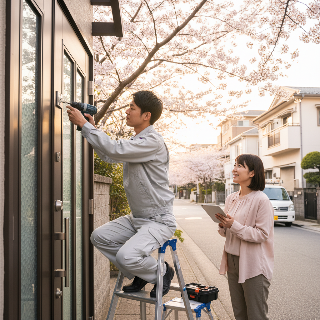 世田谷区 桜のドアクローザー交換|料金・事例・依頼の流れ