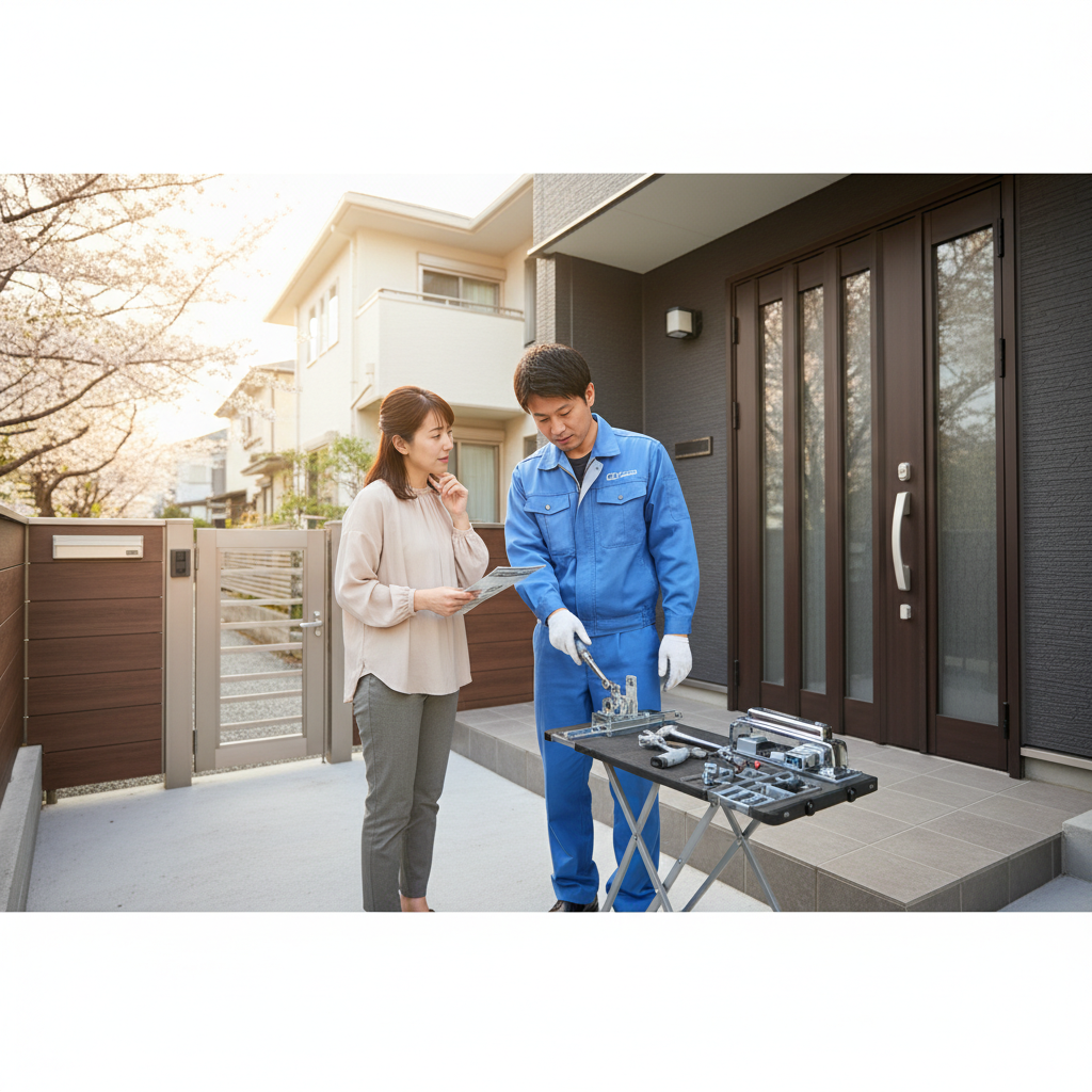 世田谷区桜丘 ドアクローザー交換の料金相場・事例・依頼の流れ