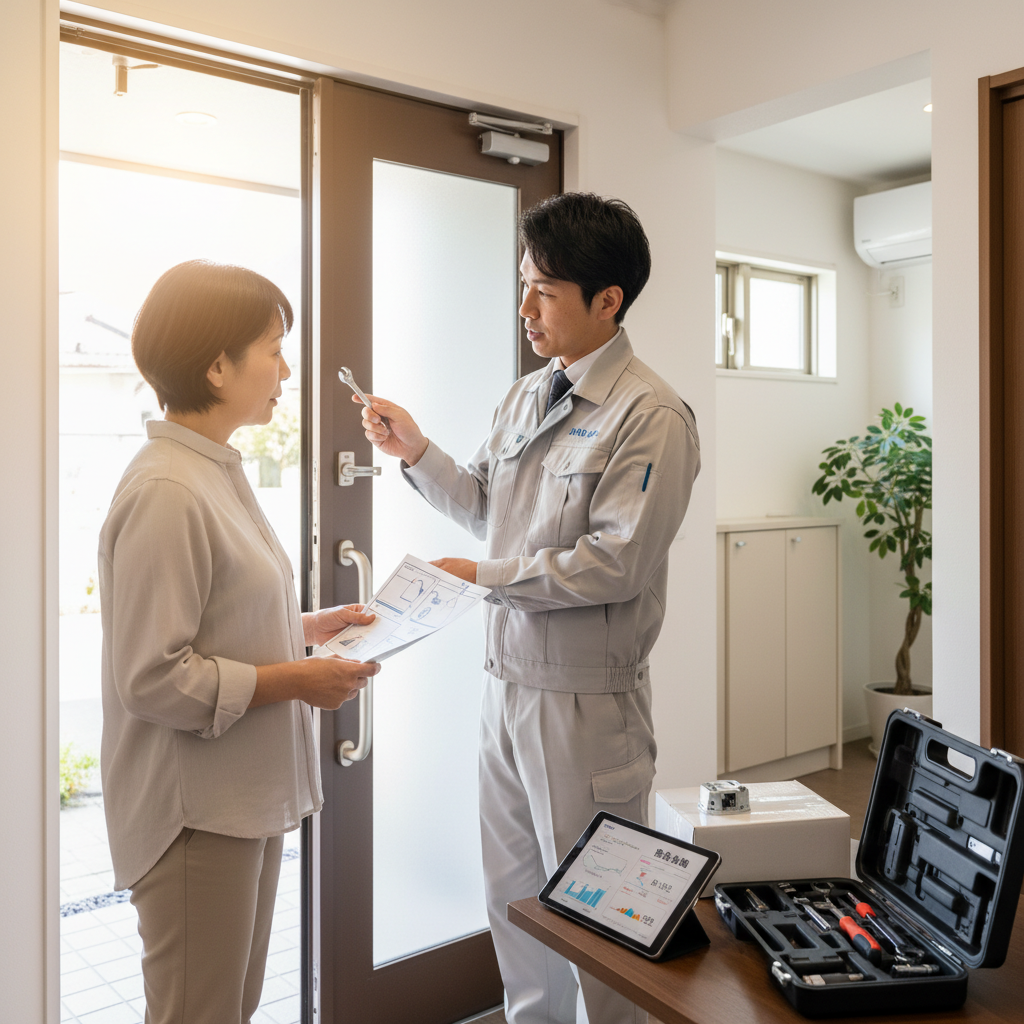 世田谷区世田谷 ドアクローザー交換の料金相場・事例・依頼の流れ