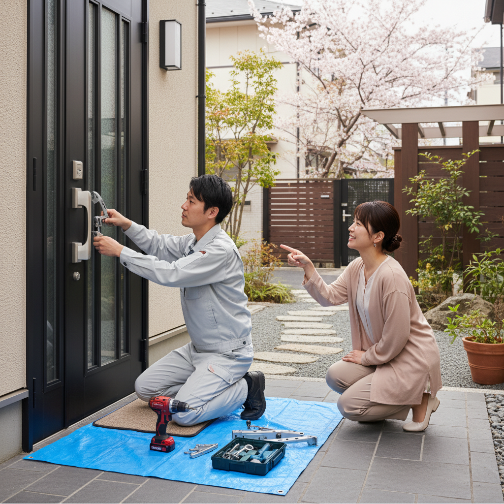 世田谷区玉川のドアクローザー交換：料金相場、事例、依頼の流れ