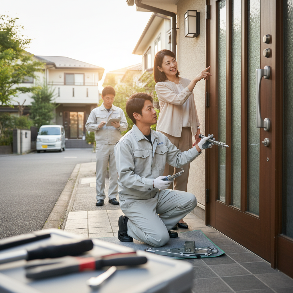 世田谷区代沢のドアクローザー交換：料金相場、事例、依頼の流れ