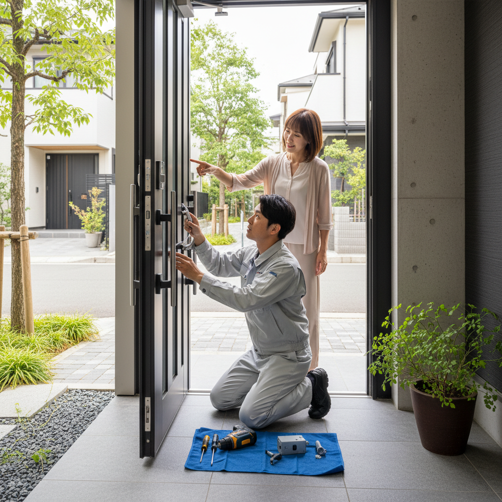 世田谷区深沢のドアクローザー交換｜料金相場・事例・依頼の流れ