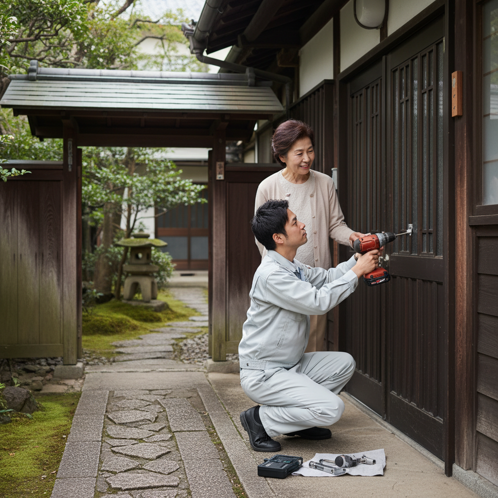 世田谷区豪徳寺のドアクローザー交換|料金・事例・依頼の流れ