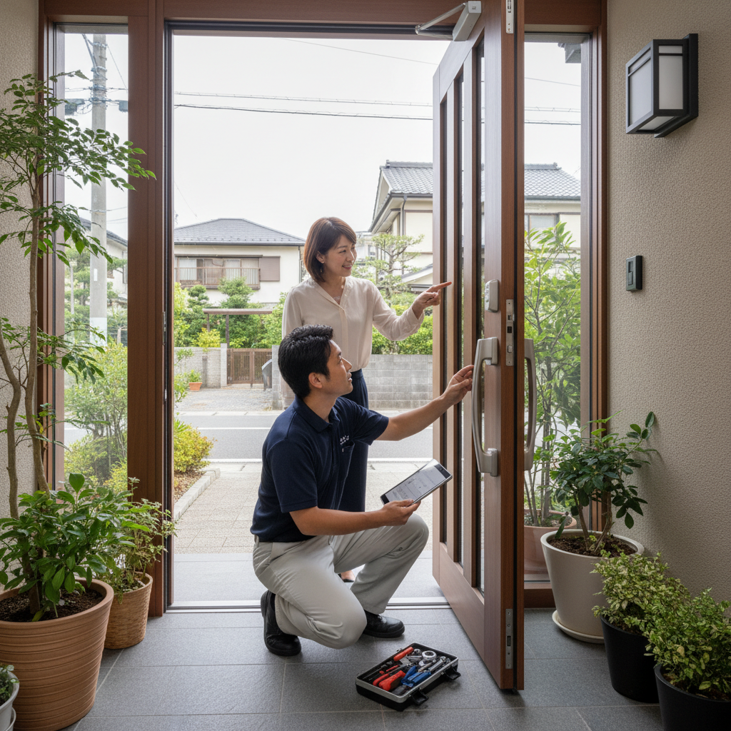 世田谷区 上北沢 ドアクローザー交換の料金・事例・依頼の流れ