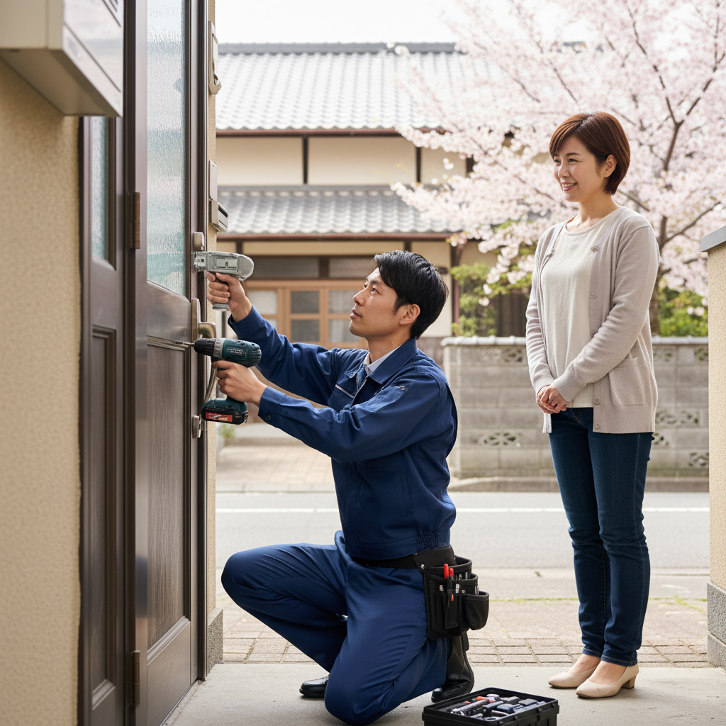 世田谷区桜上水でのドアクローザー交換：料金相場と依頼の流れ