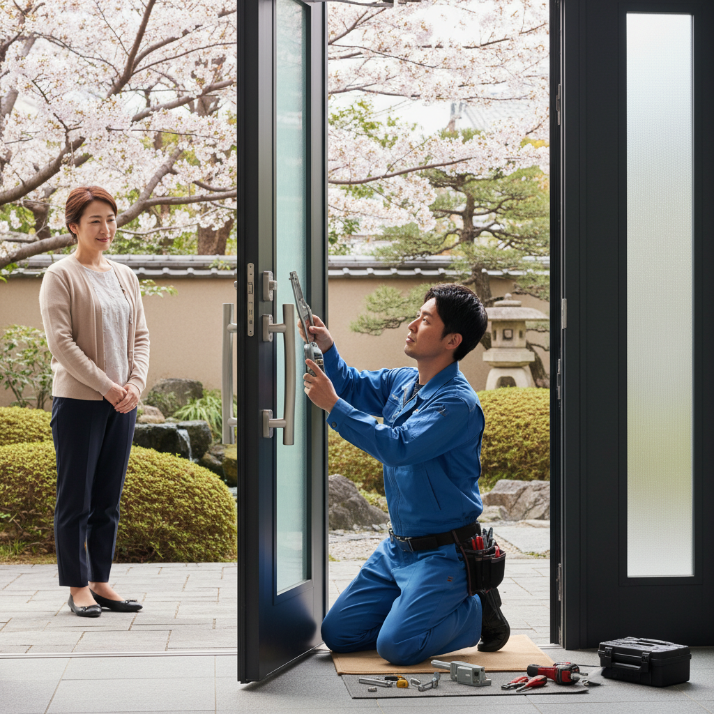 世田谷区岡本でのドアクローザー交換：料金相場と依頼の流れ