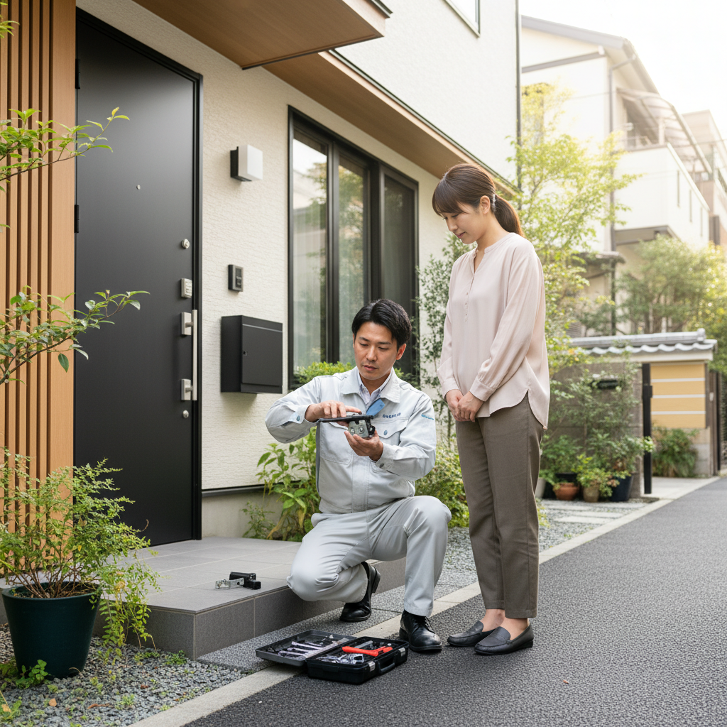 世田谷区玉川台のドアクローザー交換：料金相場・事例・依頼の流れ