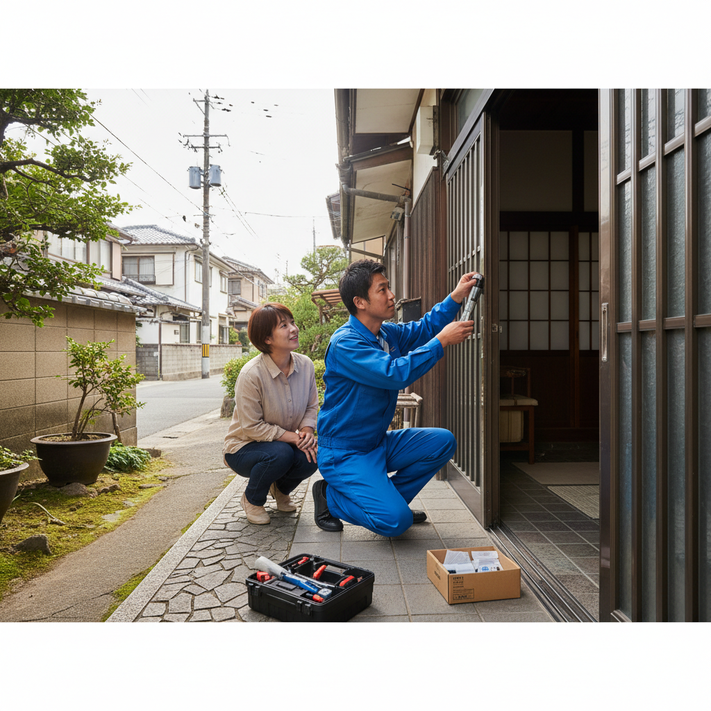 中野区新井 ドアクローザー交換の料金相場、事例、依頼の流れ