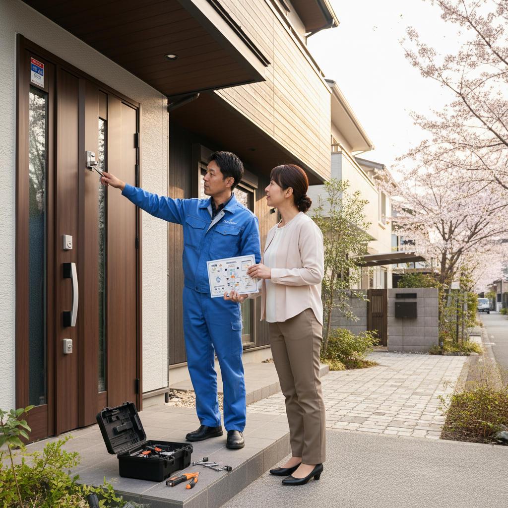 中野区丸山でのドアクローザー交換費用、事例、依頼の流れ
