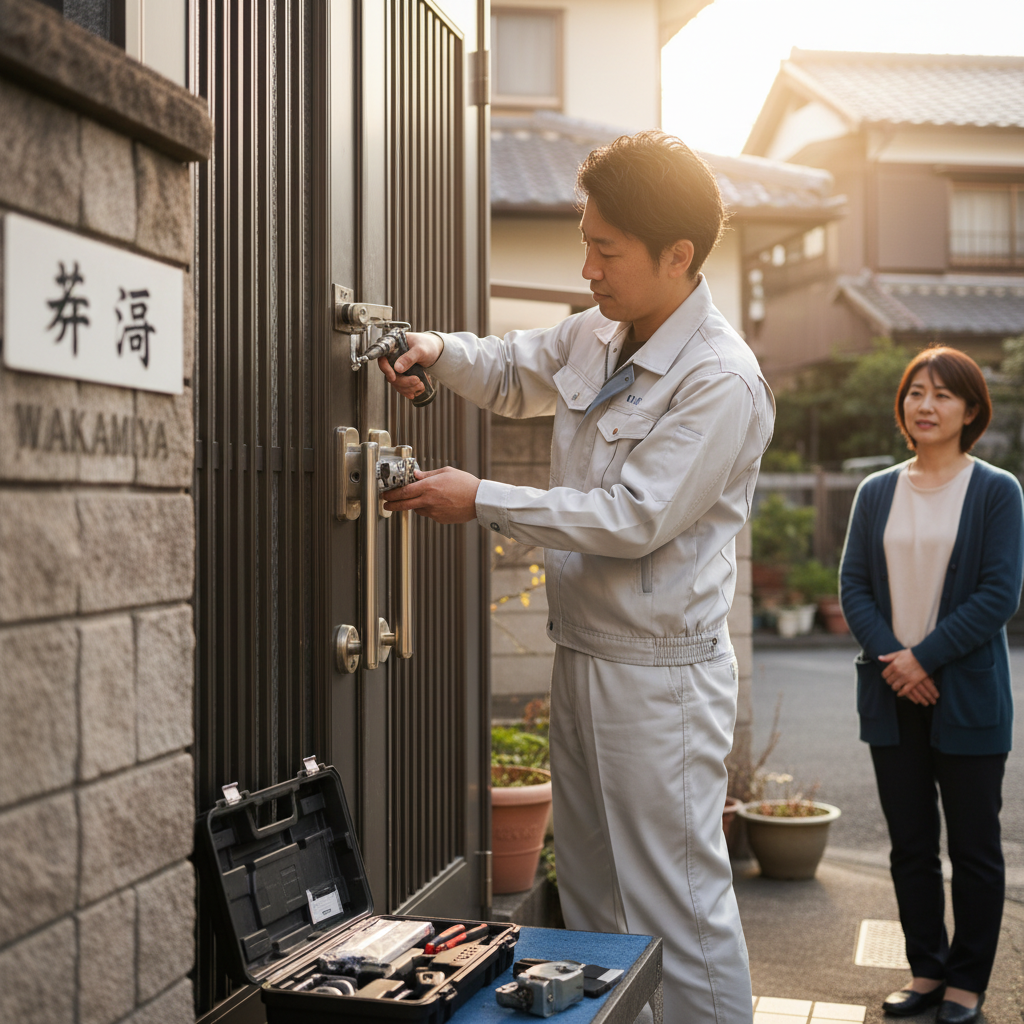 中野区若宮のドアクローザー交換：料金相場・事例・依頼の流れ