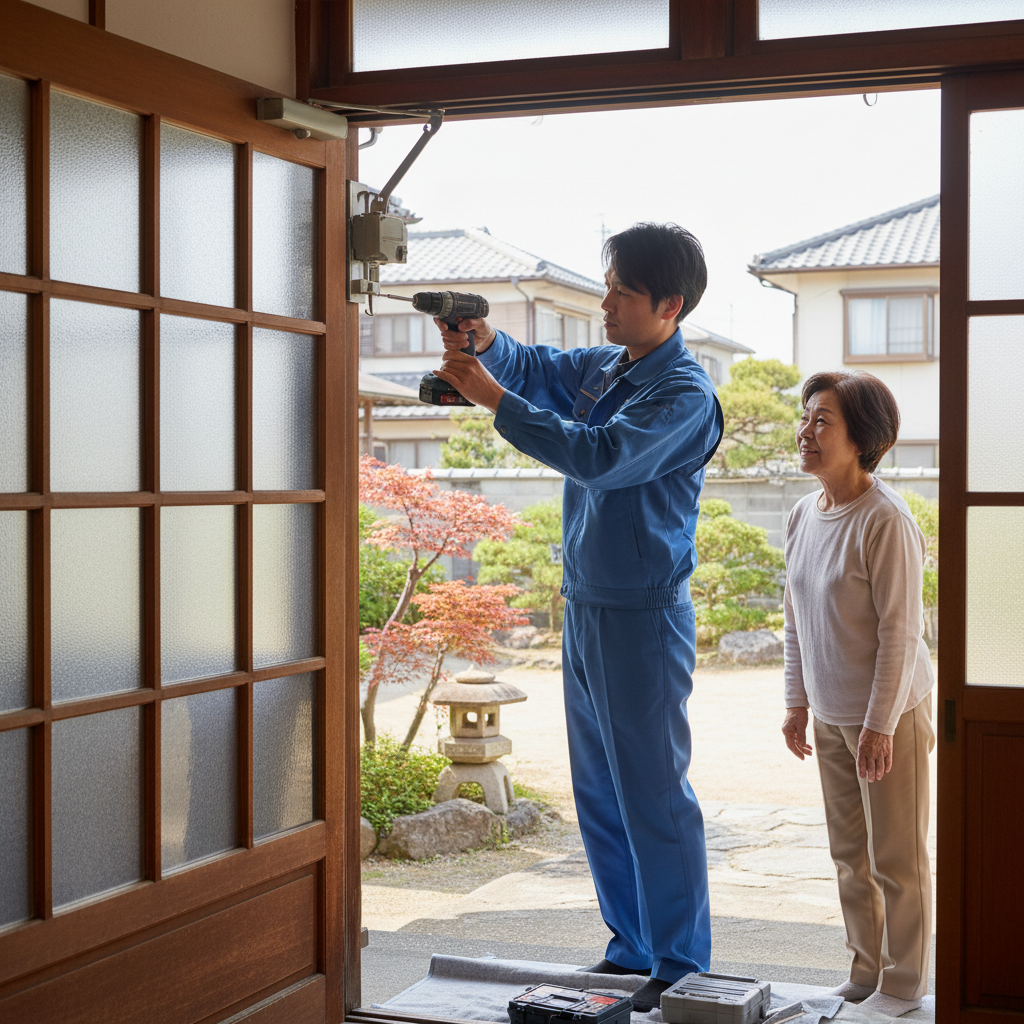 杉並区今川のドアクローザー交換：料金相場、事例、依頼の流れ
